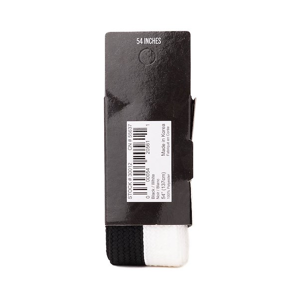 alternate view Wide Lace 54-Inch 2 Pack - Black / WhiteALT2
