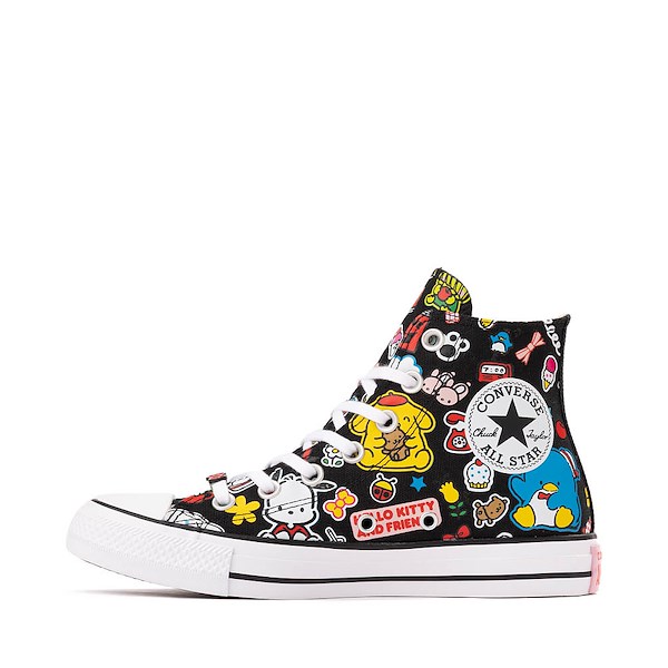 alternate view Converse x Hello Kitty&reg; & Friends Chuck Taylor All Star High-Top Sneaker - BlackALT1