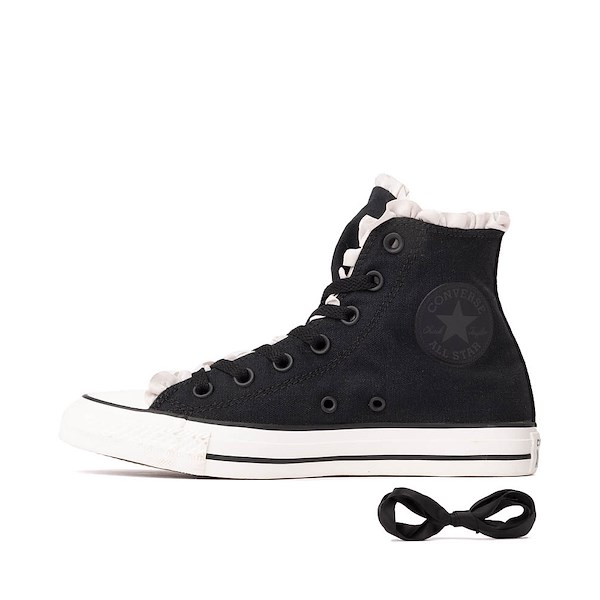 alternate view Converse Chuck Taylor All Star Frills High-Top Sneaker - BlackALT1