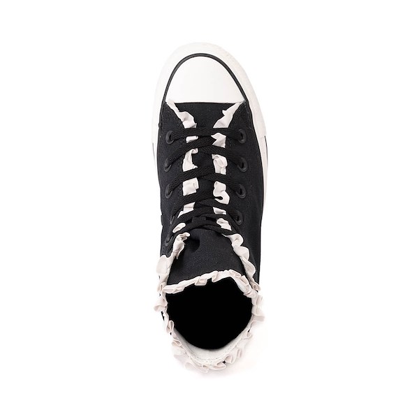 alternate view Converse Chuck Taylor All Star Frills High-Top Sneaker - BlackALT2