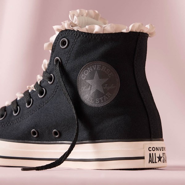 alternate view Converse Chuck Taylor All Star Frills High-Top Sneaker - BlackHERO