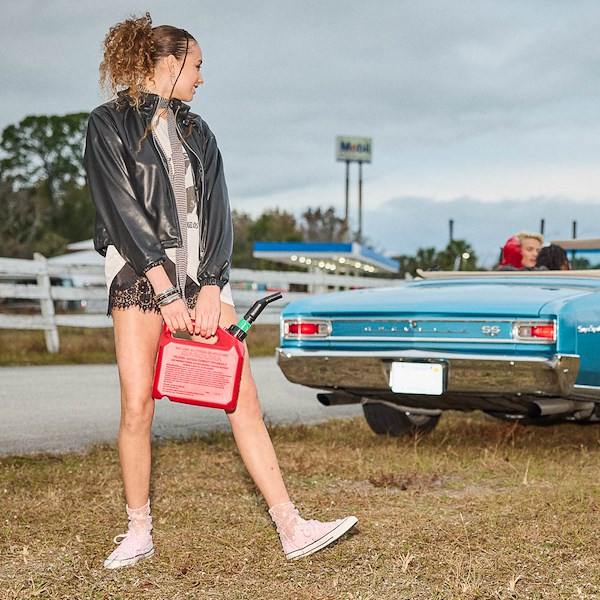 alternate view Converse Chuck Taylor All Star Frills Low-Top Sneaker - New Found BloomALT1B