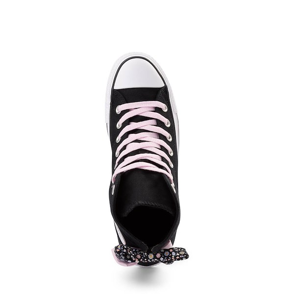 alternate view Converse Chuck Taylor All Star Bow High-Top Sneaker - Black / New Found BloomALT2