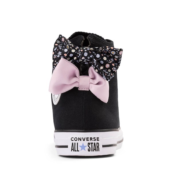 alternate view Converse Chuck Taylor All Star Bow High-Top Sneaker - Black / New Found BloomALT4