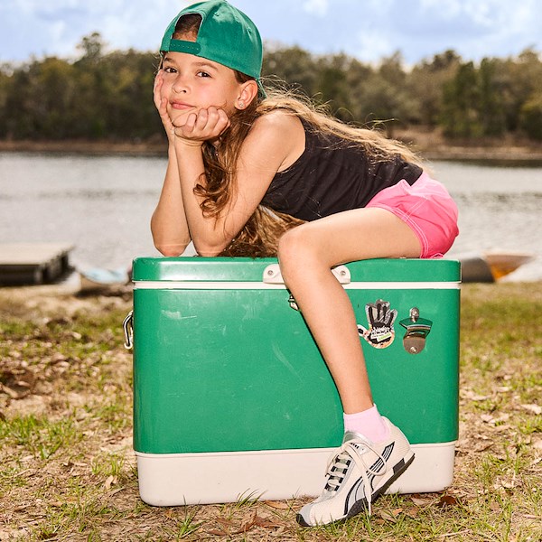 alternate view PUMA H-Street OG Sneaker - Big Kid - Frosted Ivory / PUMA SilverALT1B