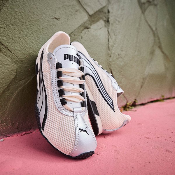 alternate view PUMA H-Street OG Sneaker - Big Kid - Frosted Ivory / PUMA SilverHERO