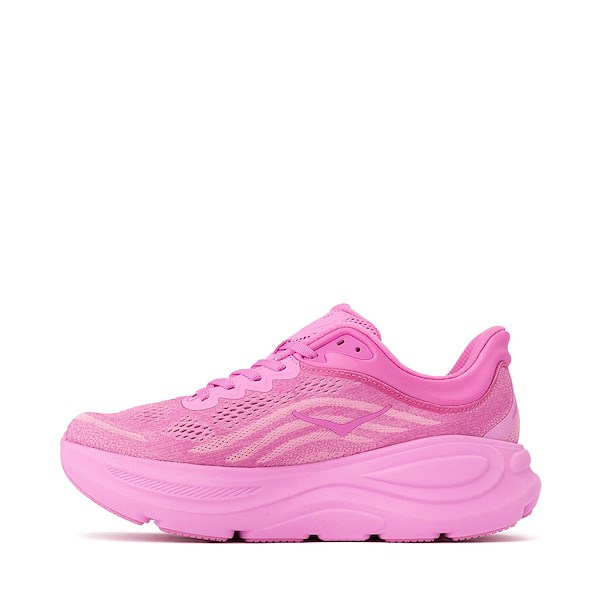 alternate view Womens HOKA Bondi 9 Running Shoe - Crabapple / CrabappleALT1