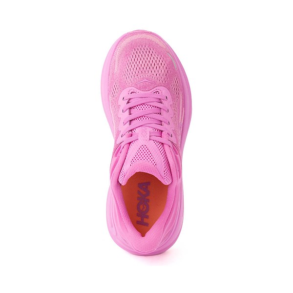 alternate view Womens HOKA Bondi 9 Running Shoe - Crabapple / CrabappleALT2