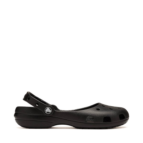 alternate view Womens Crocs Classic Ballet Flat - BlackALT1A