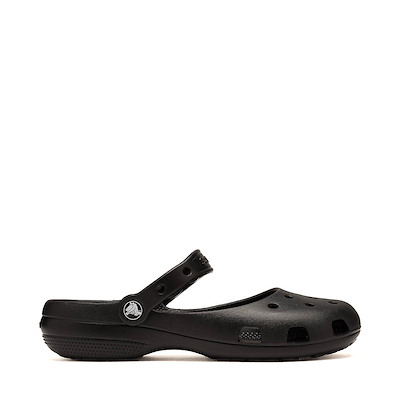 Main view of Womens Crocs Classic Ballet Flat - Black