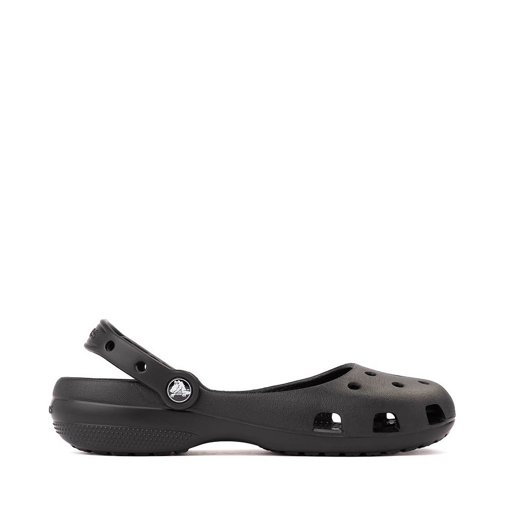 Womens Crocs Classic Ballet Flat - Black
