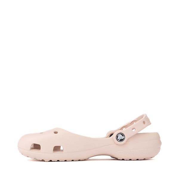 alternate view Womens Crocs Classic Ballet Flat - QuartzALT1