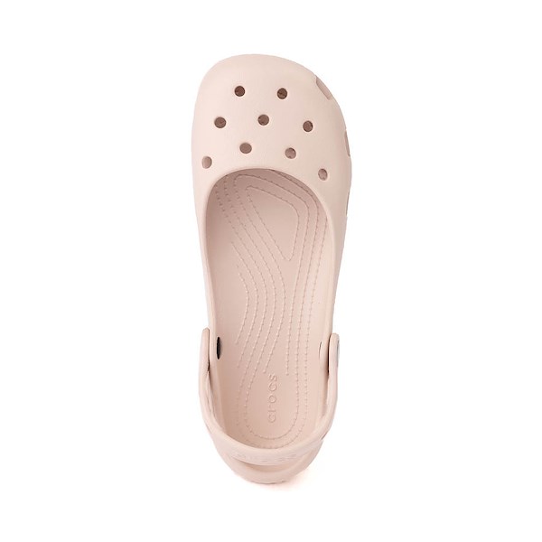 alternate view Womens Crocs Classic Ballet Flat - QuartzALT2