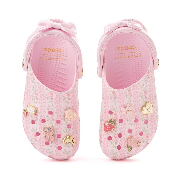 alternate view LoveShackFancy x Crocs Classic Clog - Pink MilkALT2