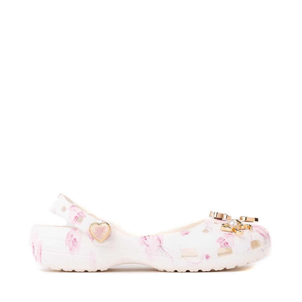 Womens LoveShackFancy x Crocs Classic Ballet Flat - Oyster