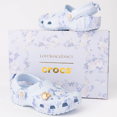 LoveShackFancy x Crocs Classic Clog - Mineral Blue