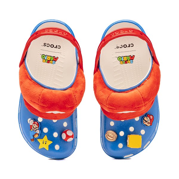 alternate view Super Mario Crocs Mario Classic Clog - BlueALT2