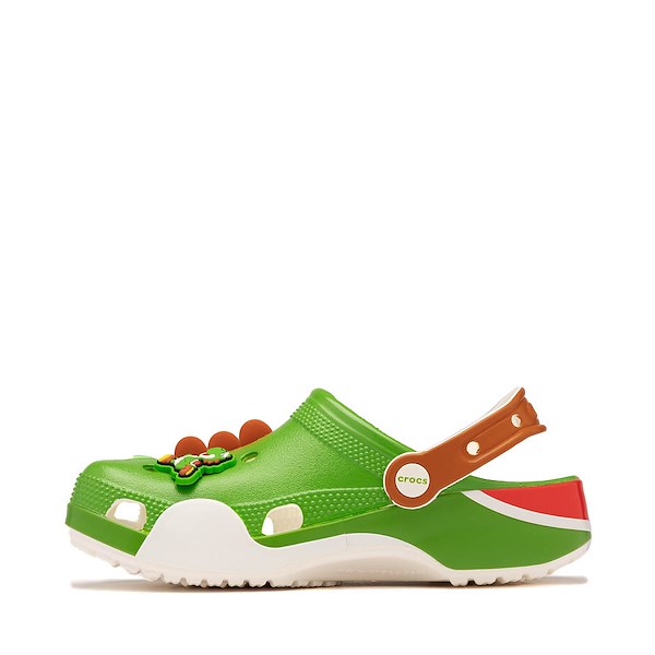 alternate view Super Mario Crocs Yoshi Classic Clog - GreenALT1