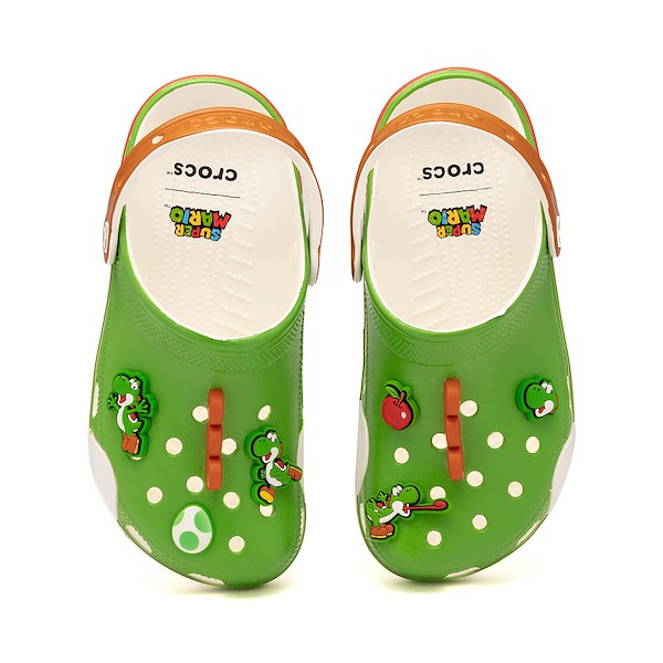 alternate view Super Mario Crocs Yoshi Classic Clog - GreenALT2