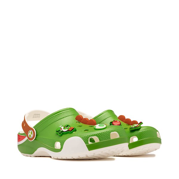 alternate view Super Mario Crocs Yoshi Classic Clog - GreenALT5