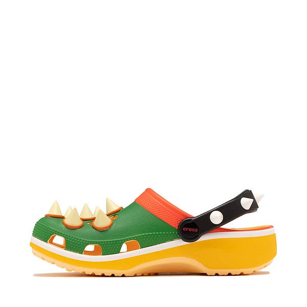 alternate view Super Mario Crocs Bowser Classic Clog - GreenALT1