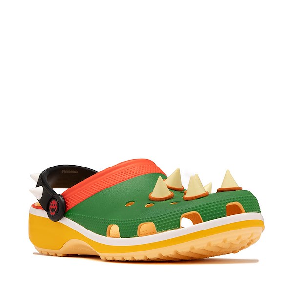 alternate view Super Mario Crocs Bowser Classic Clog - GreenALT5