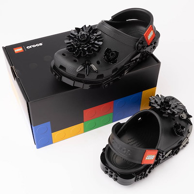 Main view of LEGO&amp;reg; Crocs Classic Midnight Garden Clog - Black