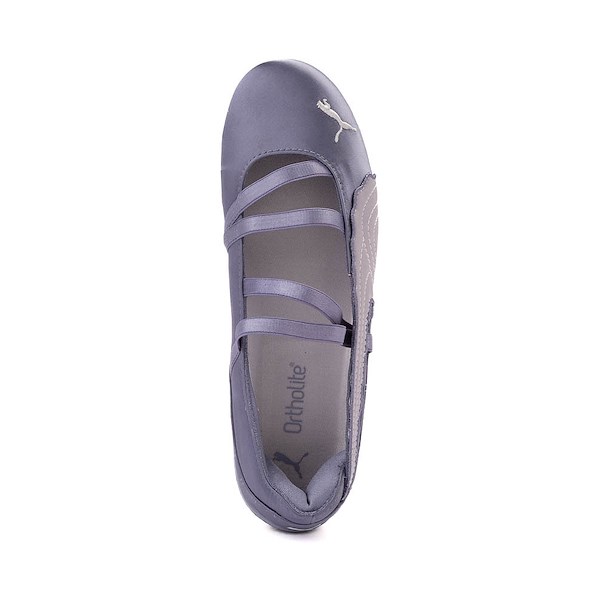 alternate view Womens PUMA Speedcat Ballet Venus Flat - Gray Sky / Vibrant SilverALT2