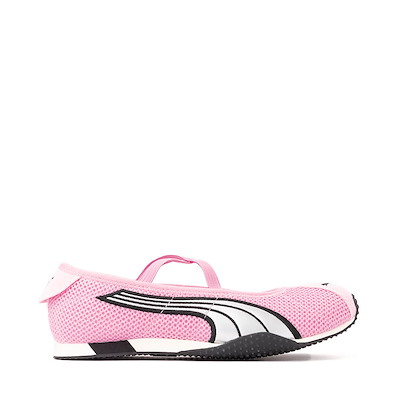 Main view of Womens PUMA H-Street Ballet Sneaker - Pink Shimmer / PUMA Silver