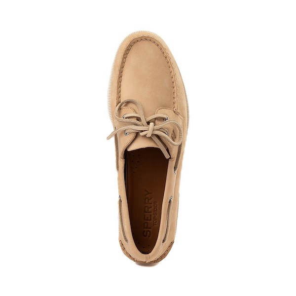 alternate view Mens Sperry Top-Sider Authentic Original&trade; 2-Eye Boat Shoe - LinenALT2