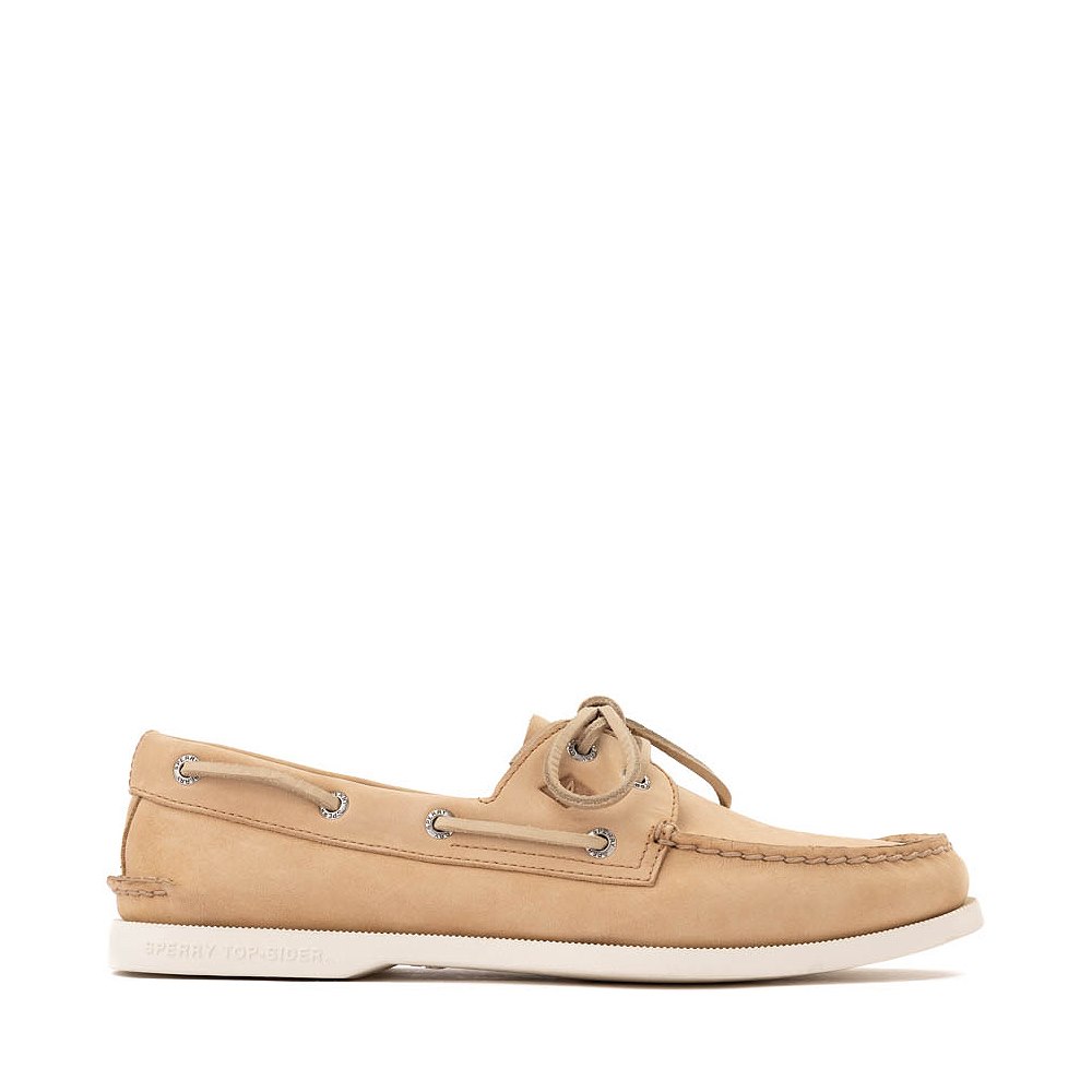 Mens Sperry Top-Sider Authentic Original&trade; 2-Eye Boat Shoe - Linen