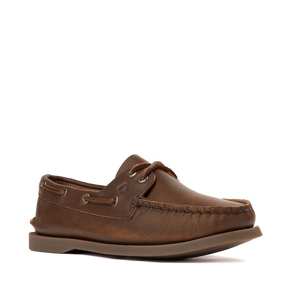 alternate view Womens Sperry Top-Sider Authentic Original&trade; 2-Eye Boat Shoe - Medium BrownALT5