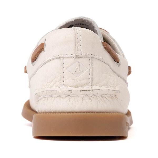 alternate view Womens Sperry Top-Sider Authentic Original&trade; 2-Eye Boat Shoe - WhiteALT4