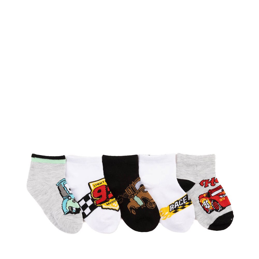Disney and Pixar Cars Race Ready Low Cut Socks 5 Pack - Toddler - Multicolor