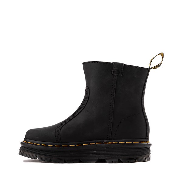 alternate view Womens Dr. Martens Zebzag Rigger Boot - BlackALT1
