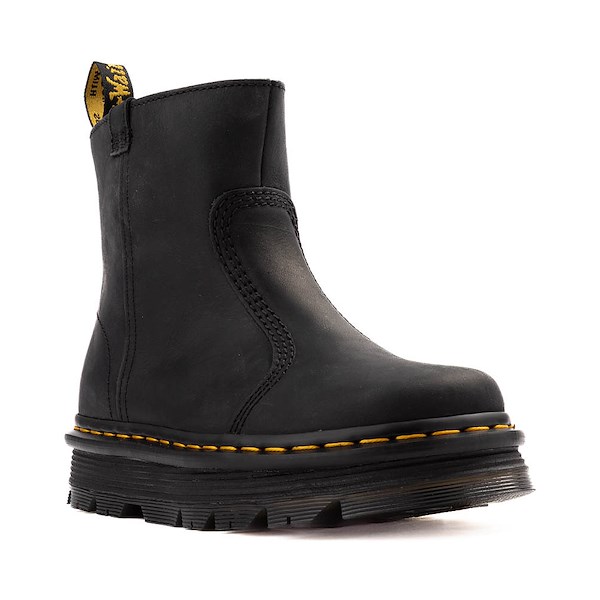 alternate view Womens Dr. Martens Zebzag Rigger Boot - BlackALT5