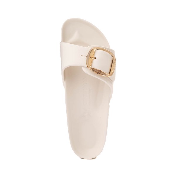 alternate view Womens Birkenstock Madrid Big Buckle Slide Sandal - EggshellALT2