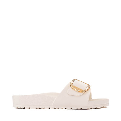 Main view of Womens Birkenstock Madrid Big Buckle Slide Sandal - Eggshell