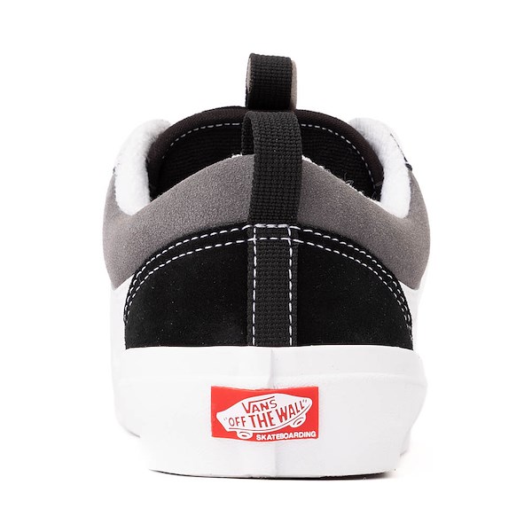 alternate view Vans Old Skool 36+ Skate Shoe - Black / Grey / WhiteALT4