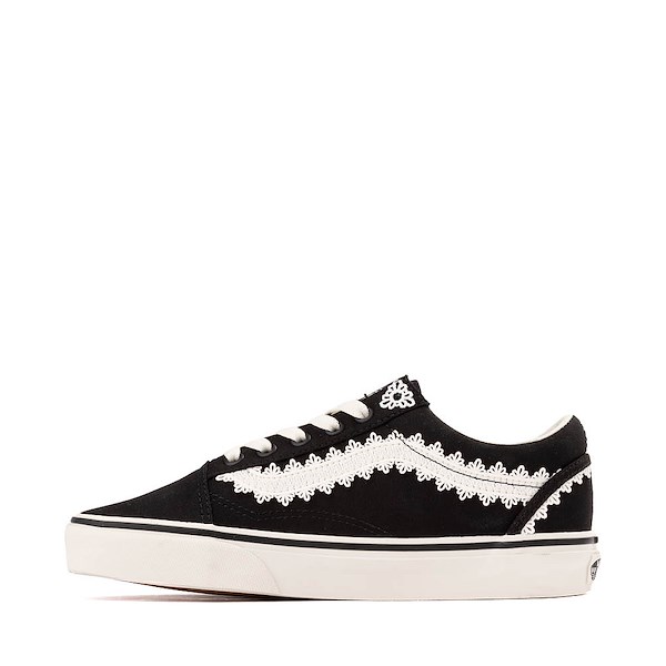 alternate view Vans Old Skool Chou Chou Skate Shoe - Black / MarshmallowALT1