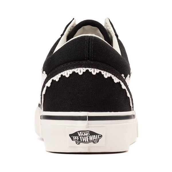 alternate view Vans Old Skool Chou Chou Skate Shoe - Black / MarshmallowALT4