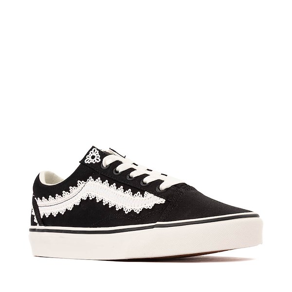 alternate view Vans Old Skool Chou Chou Skate Shoe - Black / MarshmallowALT5