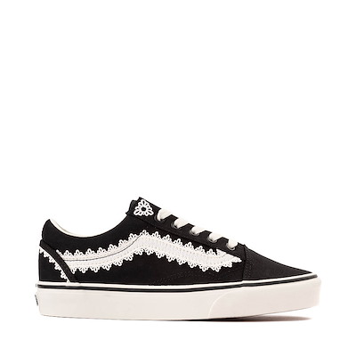 Main view of Vans Old Skool Chou Chou Skate Shoe - Black / Marshmallow