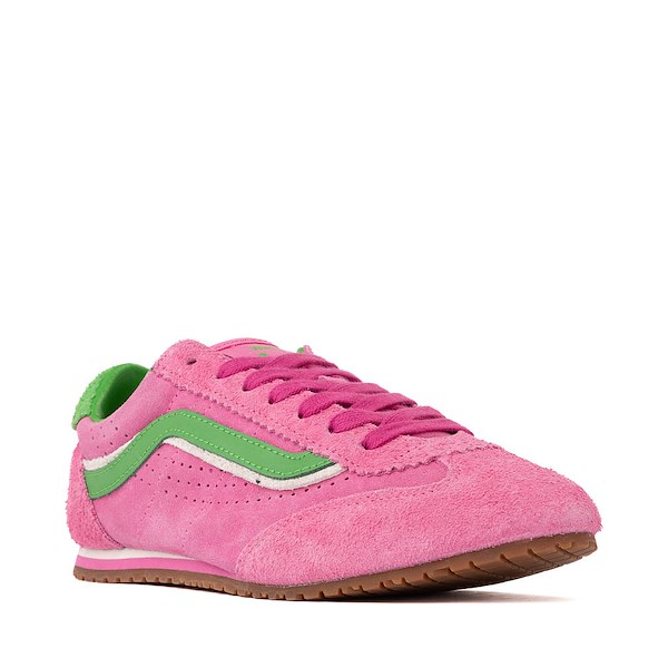 alternate view Vans Super Lowpro Skate Shoe - Pink Fizz / Bright GreenALT5
