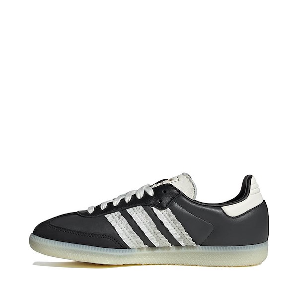 alternate view Womens adidas Samba OG Athletic Shoe - Carbon / Off White / Core BlackALT1