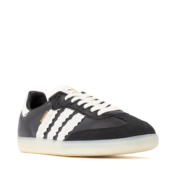 alternate view Womens adidas Samba OG Athletic Shoe - Carbon / Off White / Core BlackALT5