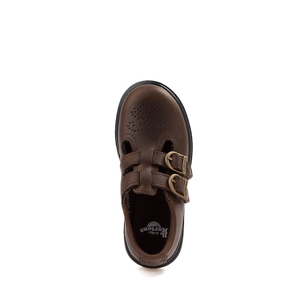 alternate view Dr. Martens 8065 Mary Jane Casual Shoe - Toddler - BrownALT2