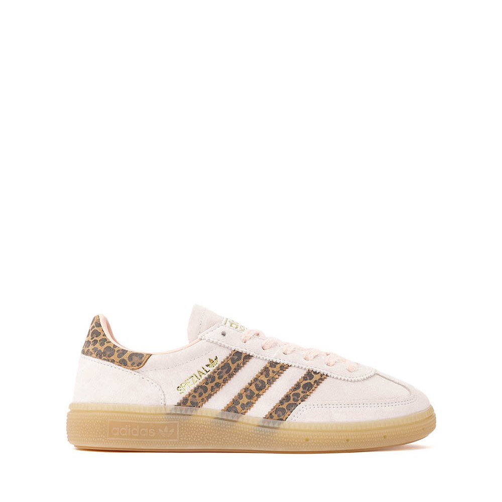 adidas Handball Spezial Athletic Shoe - Big Kid - Crystal White / Cardboard / Blush Pink