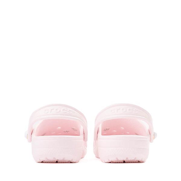 alternate view Crocs Classic Shimmer Bow Clog - Little Kid / Big Kid - Bubble IceALT4