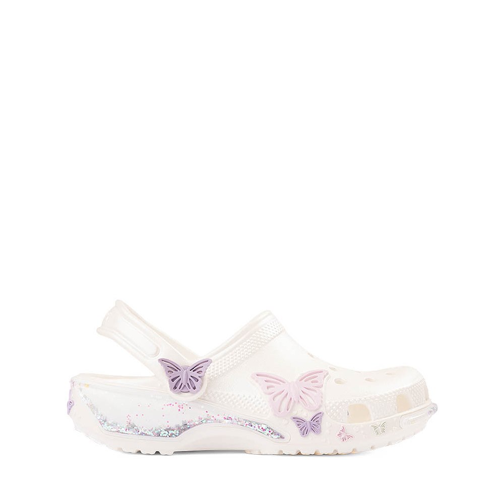 Crocs Classic Butterfly Shaker Clog - Little Kid / Big Kid - White